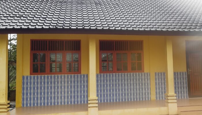 Aparat Penegak Hukum diharapkan Pertanyakan Kualitas Bangunan Ruang Guru SDN Sungai Kuruk III Seruway, Belum Penuh 2 Tahun, Sudah Retak