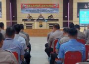Pembinaan Anggaran Biro Rena Polda Lampung Tahun 2024 di Polres Tanggamus