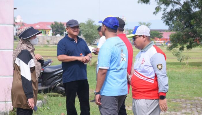 Jelang PON XXI, Pj Bupati Asra Pimpin Gotong – royong