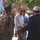 Photo : Ade Sumardi Kemeja Putih Saat Menghadiri Pelantikan Ketua DPC Badak Banten Perjuangan Kabupaten Lebak, minggu (04/08/2024)