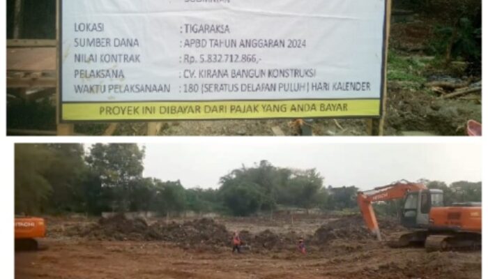 Belum Lama Peletakan Batu Pertama Oleh Pj Bupati, Pembangun Embung Sudirman Dikeluhkan Warga