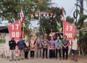 Semarak Peringatan HUT RI Ke-79 Kelurahan Kadu Agung Adakan Lomba Kreasi Gapura Hias, Warga Antusias
