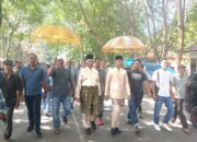 Ribuan Massa  Pendukung Hamdan Sati & Febriadi Hantar ke Kantor KIP untuk Mendaftarkan Diri Jadi Calon Bupati dan Wakil Bupati Aceh Tamiang
