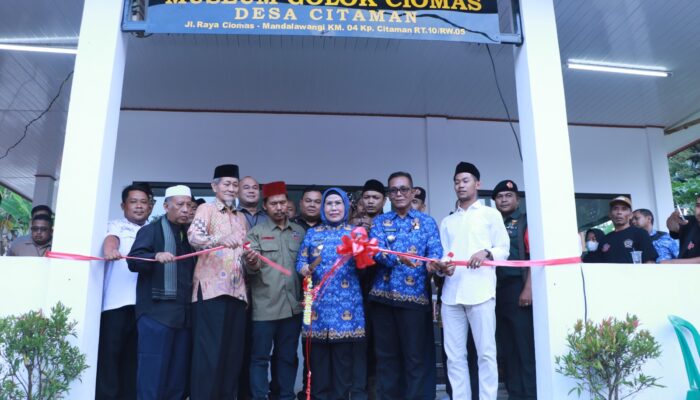 Resmikan Museum Golok Ciomas, Bupati Serang Dorong Jadikan Daerah Wisata
