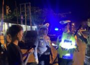 Kompi Siaga Polres Tanggamus Patroli dan Razia, Cegah Gangguan Kamtibmas di Wonosobo