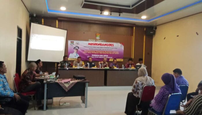 Pemerintah Desa lontar Kecamatan Kemeri Gelar Musrenbangdes Tahun 2025