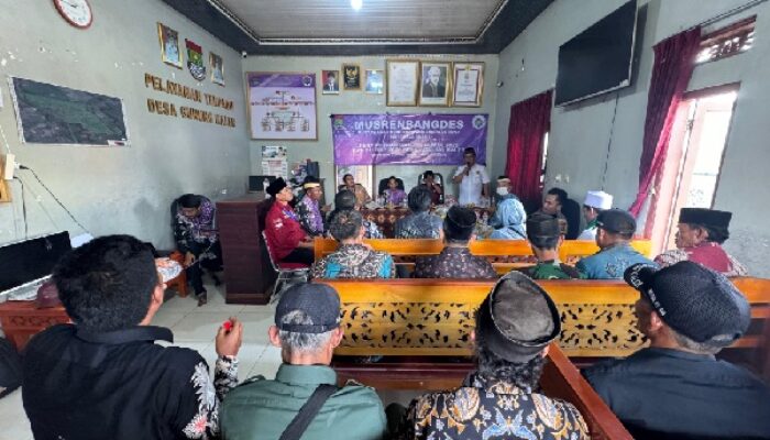 Pemdes Gunung Kaler Gelar Musyawarah Rencana Pembangunan Desa 2025