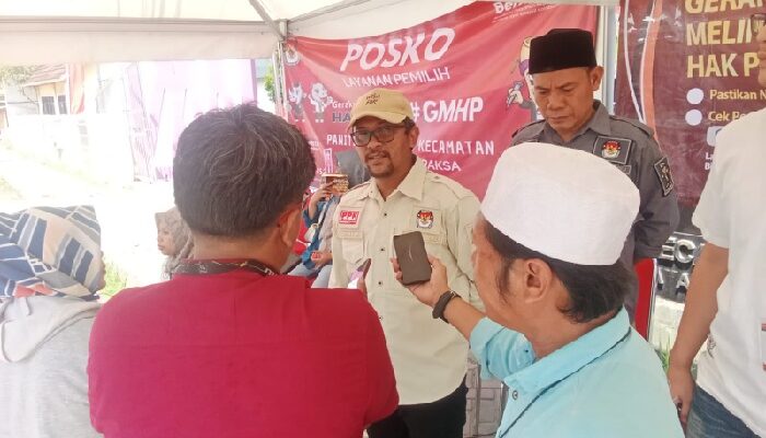 Sempurnakan DPT, PPK Tigaraksa Bersama PPS Buka Posko GMHP