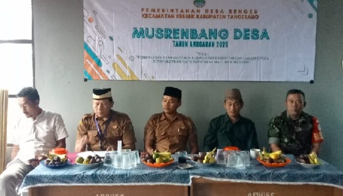 Pemdes Desa Renged Gelar Musyawarah Rencana Pembangunan Desa  2025