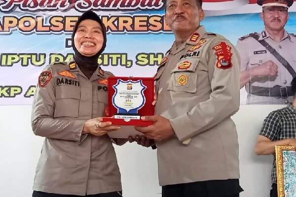 Lepas Sambut Kapolsek Kresek, IPTU Darsiti,.S.H. Digantikan AKP Akhmad Suryadi