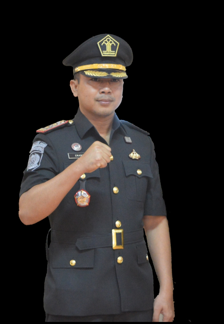 Kepala Rutan Kelas IIB Kota Agung, Enang Iskandi