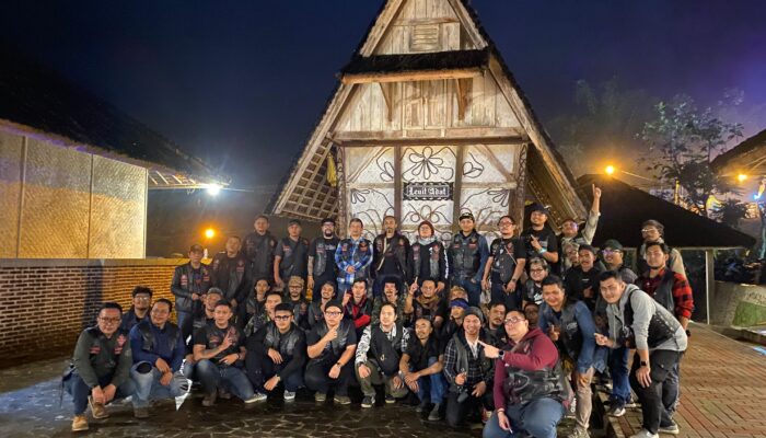 Bikers Brotherhood 1% MC Indonesia hadiri seren taun kasepuhan Cisungsang 2024