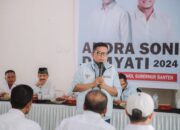 Deklarasi Dukungan, Relawan Dulur Andra Soni Mulai Bergerak Sosialisasikan Sekolah Gratis