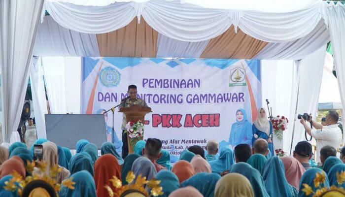 Ini Disampaikan Pj Bupati Asra saat Terima Kunjungan Tim Evaluasi & Pembinaan Gammawar TP-PKK Aceh