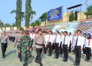 Kapolres Tanggamus Pimpin Apel Gelar Pasukan Operasi Zebra Krakatau 2024
