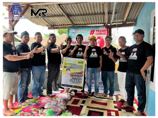 Kantor Hukum SAUD DABUKE dan PARTNERS Berkolaborasi Dengan Ormas Badak Banten Perjuangan DPAC Jayanti Satukan Suara Untuk Paslon H. Mad Romli dan H. Irwansyah Asmat