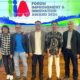 Sumber : liputan reporter ( Direktur Utama Pertamina Subholding Upstream Regional Jawa Wisnu Hindadari, General Manager PHE ONWJ, Muzwir Wiratama, VP Exploration Regional Jawa, Indra Yuliandri, Aditya Muhamad Bintang, Asisten Manager Cilegon GMS, Fauzie Danendra, serta Koordinator Riset Ekologi BRIN, Agusta Samodra Putra) saat menghadiri forum Improvement dan Innovation Award 2024 di Surabaya pada 7/10/2024 .