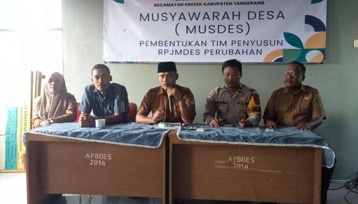 Pemdes Renged Beserta Jajaran Desa Persiapkan Kinerja Desa Renged