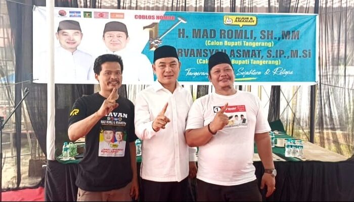 Silaturahmi Dengan  Warga H. Mad Romli Paparkan Visi Dan Misi Sebagai Calon Bupati  Tangerang
