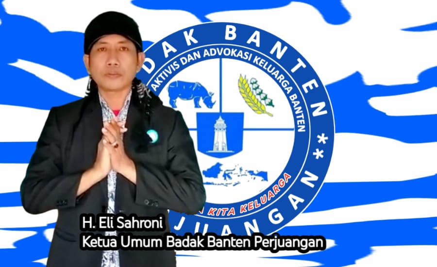 Foto: Ketua Umum Badak Banten Perjuangan H.Eli Sahroni