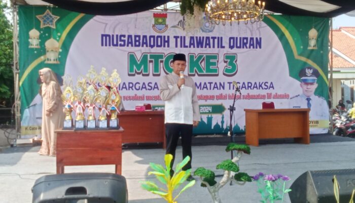 MTQ Ke -3 Desa Margasari Kecamatan Tigaraksa Diikuti Sebanyak  118 Anak Dan Remaja