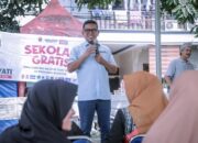 Temui Warga Pamulang Muncul Tangsel, Cagub Andra Soni Yakin Sekolah Gratis Solusi Atasi Kemiskinan di Banten
