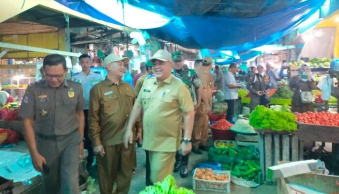 Pj Bupati Aceh Tamiang Tinjau Kestabilan Harga Pasar