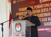 Pj Bupati Asra Hadiri Simulasi Pemungutan dan Penghitungan Suara serta Pengunaan Sirekap