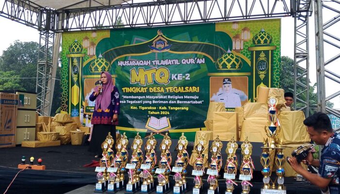 Pemerintah Desa Tegalsari Gelar MTQ Tingkat Desa Ke 2, Masyarakat sambut Dengan  Antusias