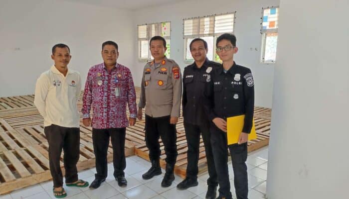 Polda Banten Bersama Polres Serang Kota Lakukan Pengecekan Logistik Pilkada 2024