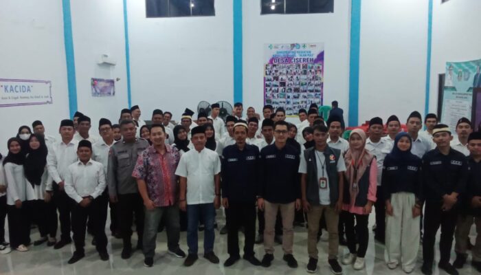 Jelang Pilkada 2024 PPS Desa Cisereh Lantik Sebanyak 56 Petugas KPPS