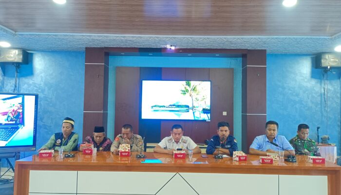 Cek Kesiapan Pelaksanaan Pilkada 2024, PPK Mekar Baru Rakord Bersama Forkopimcam