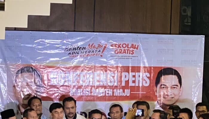 Hasil Real Count Internal: Andra Soni-Dimyati Menang di 6 Kabupaten/kota, Raup 55.91 Persen Suara
