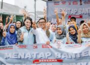 Andra Soni Blusukan di Kota Tangerang dan Tangsel Bareng Relawan BISON