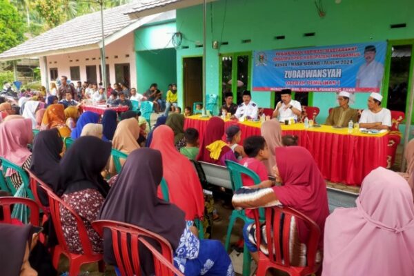 Zudarwansyah dan Aspirasi Warga Sampang Turus di Reses DPRD Tanggamus