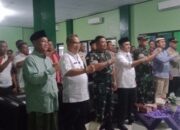 Lepas Sambut Danramil 13/Cisoka Dari Kapten CKE Jitu Arman Sinaga, S.H Kepada Kapten Inf Triyadi