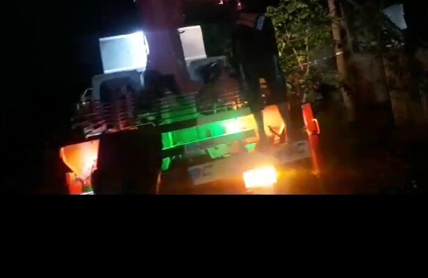Diduga Menghindari Dari Pantauan masyarakat kegiatan Proyek U-dith di kerjakan Pada Malam Hari