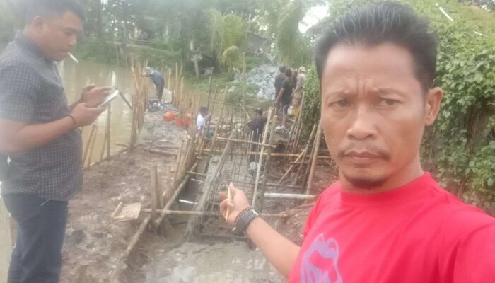 Terkait Proyek Turap di Desa Bakung: Dugaan Kualitas Material Tidak Memenuhi Standard