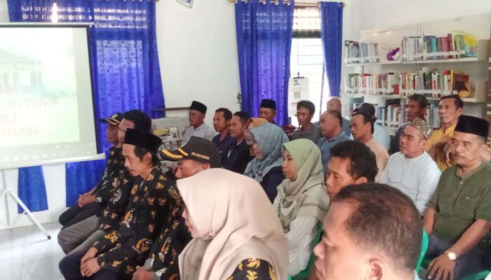Fot: Perwakilan masyarakat Desa Sodong dalam rancangan RPJMDES-P Tahun 2020 - 2027 Tahun anggaran 2024
