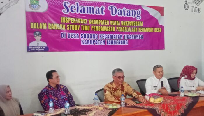 Lakukan Study Tiru Pengelolaan Keuangan Desa, Inspektorat Kutai Kartanegara Kunjungi Desa Di Kabupaten Tangerang