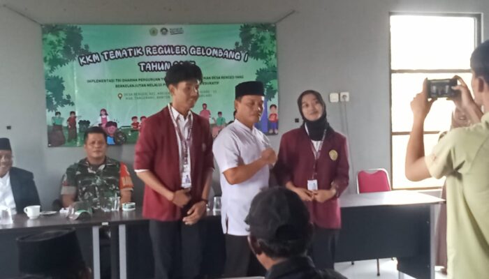 Gelombang 1 KKN Mahasiswa Universitas Sultan Agung Tirtayasa, Edukasi Desa Renged Kabupaten Tangerang