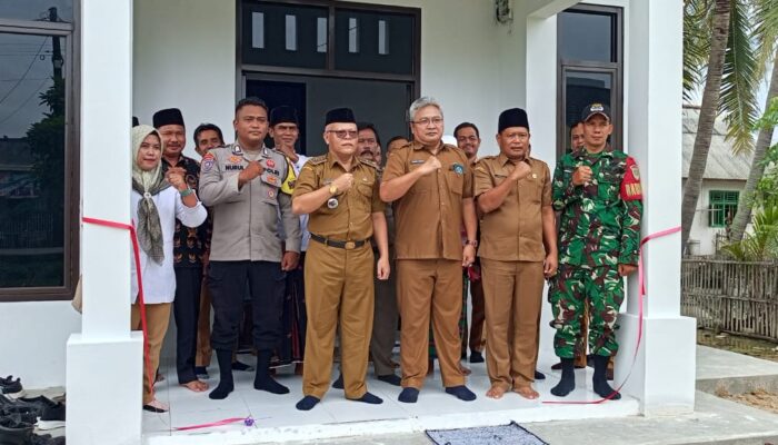Camat Binuang Abdul Pakar, S.E., Hadiri Peresmian Kantor Desa Binuang Kabupaten Serang