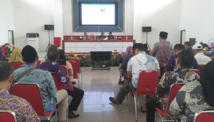 Foto: RKPD Tahun 2026 yang di hadiri oleh beberapa unsur, yaitu Kades, Lurah, Kapus Tigaraksa, Kapus Pasir Nangka, Pendidikan, KUA pihak Kebersihan dan lainnya