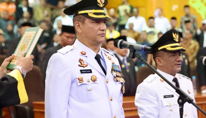 Gubernur Aceh Lantik Bupati & Wakil Bupati Aceh Tamiang Periode 2025-2030