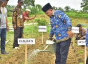 Pj Bupati Asra Hadiri Launching Penanaman Perdana Gugus Polri