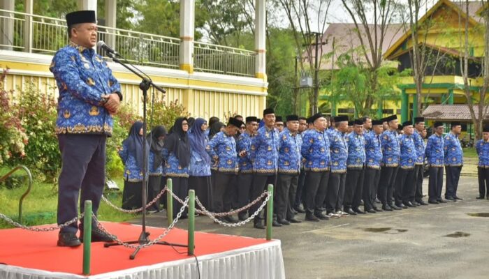 Pj Bupati Pimpin Apel ASN Aceh Tamiang Repleksi 2024 – Resolusi 2025