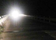 Andalkan Penerangan Bulan, Jembatan Kuning Rantau Aceh Tamiang Gelap Gulita