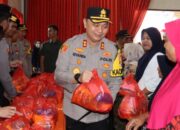 Berkolaborasi dengan Pemkab, Polres Tanggamus Gelar Bazar Pasar Murah di Gisting
