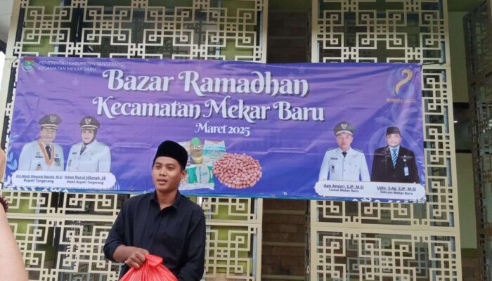Operasi Pasar Sembako Murah di Kecamatan Mekar Baru Disambut Antusias Warga