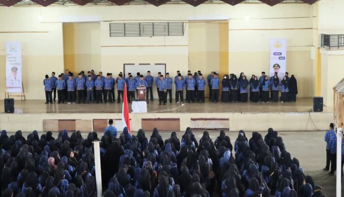 Bupati Aceh Tamiang Pimpin Apel Akbar Usai Cuti Lebaran  1446 H